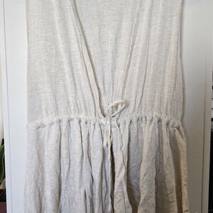 cha cha vente Cream Short Sleeve Knit Top